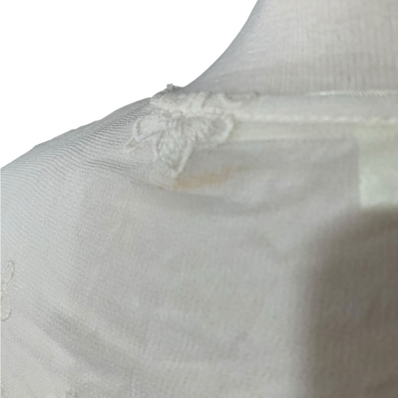 Chelsea and Violet white lace key hole neckline boho maxi dress size small - Picture 4 of 7